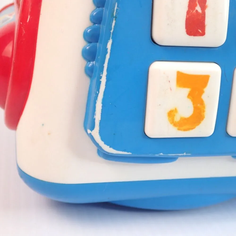 Vintage Fisher-Price Baby Smartronics Turn & Learn 71665 Carry Along Toy